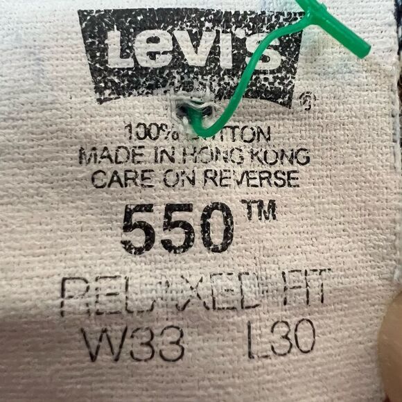 Vintage Levi’s Acid Wash Denim Cut Off Short - Picture 3 of 8